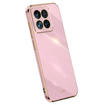 XINLI For Xiaomi 14 Case Electroplating TPU Drop-proof Phone Back Cover