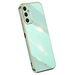 XINLI Til Samsung Galaxy A05s 4G Cover Elektroplateret Faldbeskyttende TPU Telefoncover