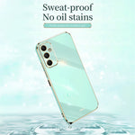 XINLI Til Samsung Galaxy A05s 4G Cover Elektroplateret Faldbeskyttende TPU Telefoncover
