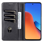 AZNS For Xiaomi 14 Case Anti-Scratch Cell Phone Stand Wallet Cover