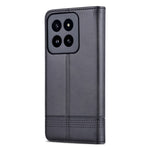 AZNS For Xiaomi 14 Pro Phone Case Magnetic Auto Closing Phone Wallet Phone Cover