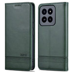 AZNS For Xiaomi 14 Pro Phone Case Magnetic Auto Closing Phone Wallet Phone Cover