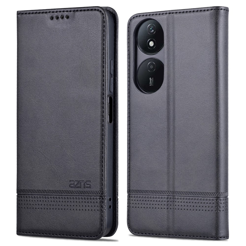 AZNS For Honor Play 50 Plus 5G Case Magnetic Closing Leather Wallet Phone Cover