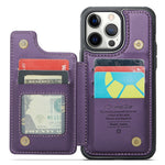 For iPhone 12 Pro Max Phone Case CASEME C22 Leather Back Cover with RFID Blocking Card Slots