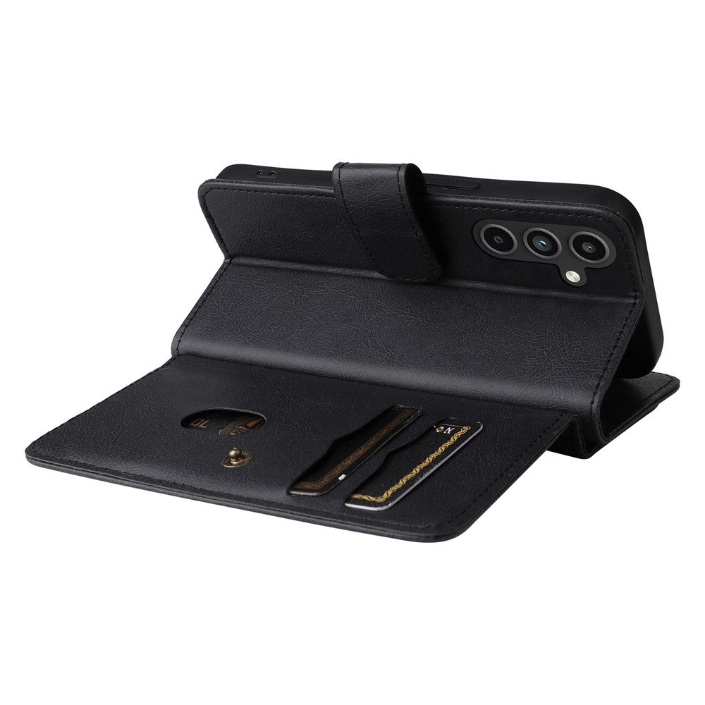 Til Samsung Galaxy A15 5G lædercover med 10 kortpladser og standfunktion