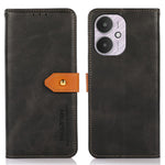 KHAZNEH Skal För Xiaomi Redmi 13C 4G / 13C 5G / Poco C65 4G / Poco M6 5G / 13R 5G PU-läder Heltäckande mobilskal