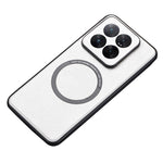 For Xiaomi 14 Pro Case PU Leather+TPU Magnetic Phone Cover Magnetic Case