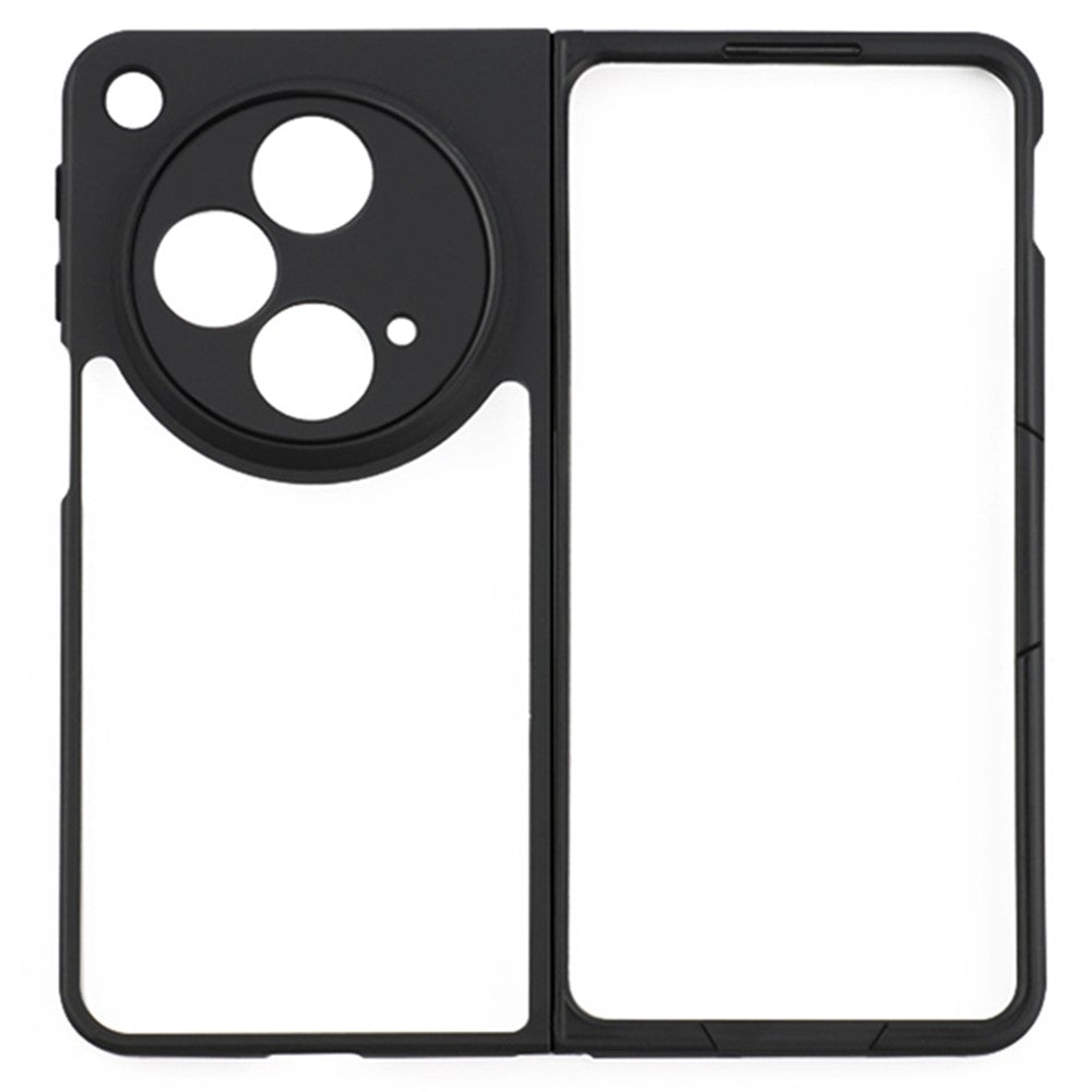 For Oppo Find N3 5G Slim-Fit TPU + PC Clear Phone Cover Dustproof Phone Shell Case