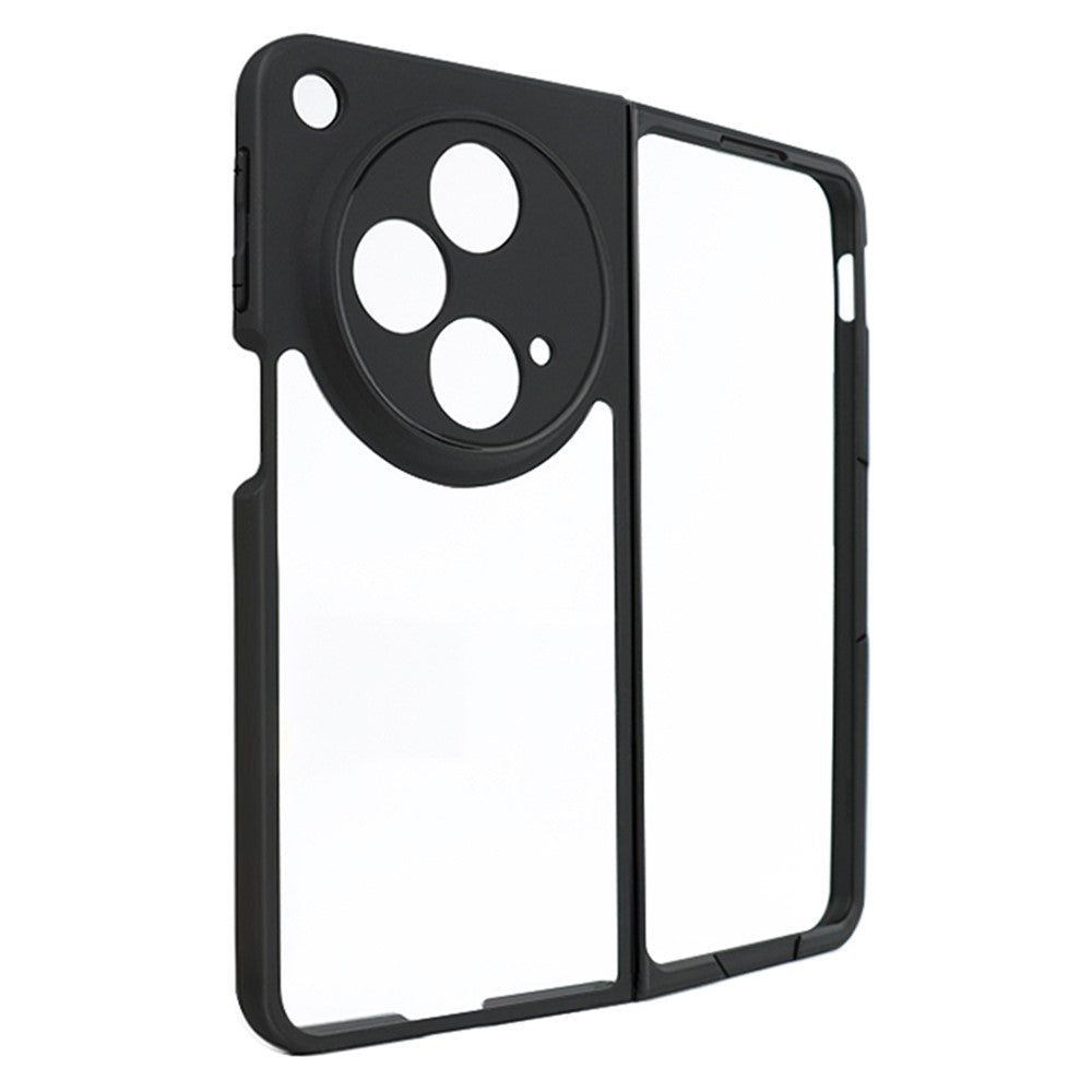 For Oppo Find N3 5G Slim-Fit TPU + PC Clear Phone Cover Dustproof Phone Shell Case