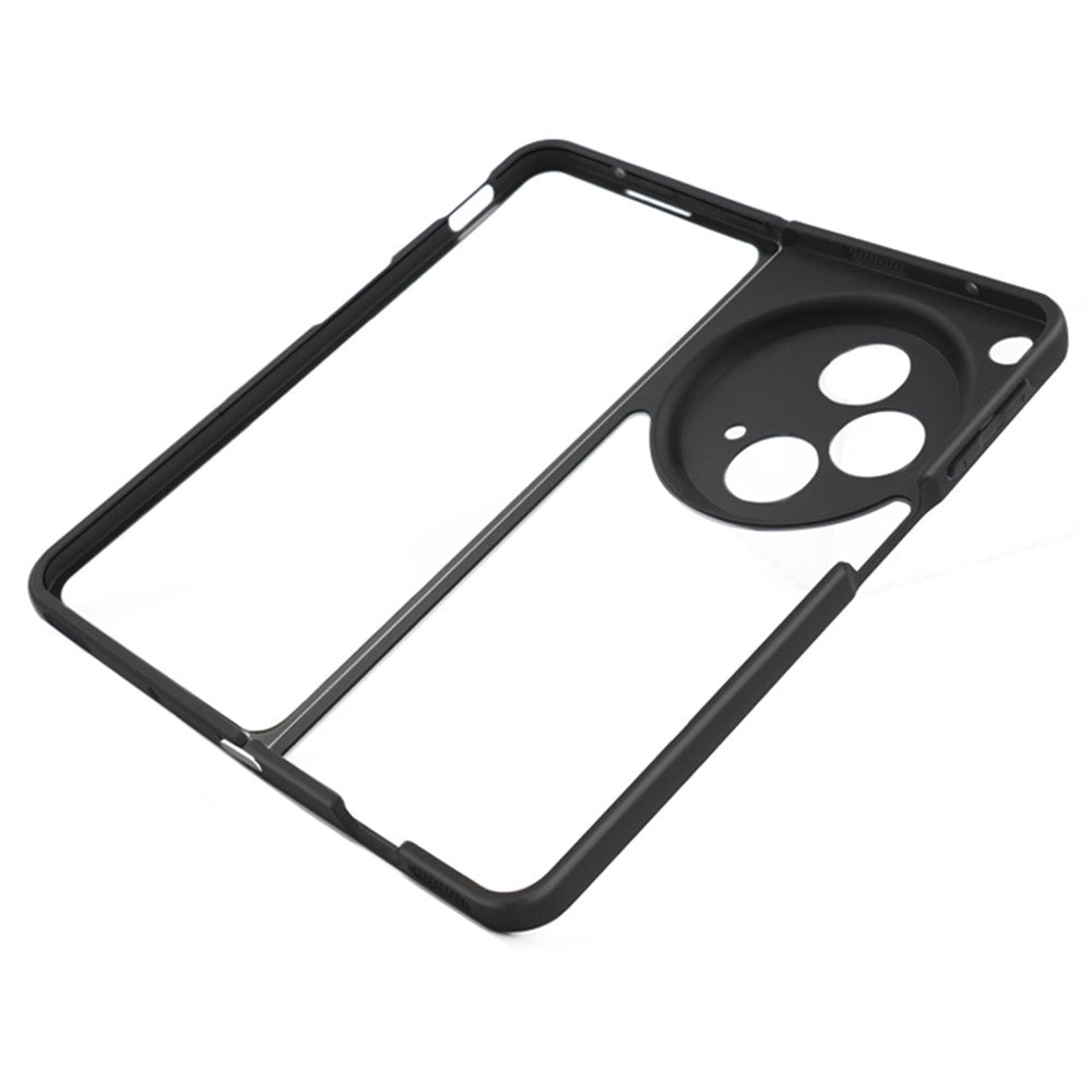 For Oppo Find N3 5G Slim-Fit TPU + PC Clear Phone Cover Dustproof Phone Shell Case