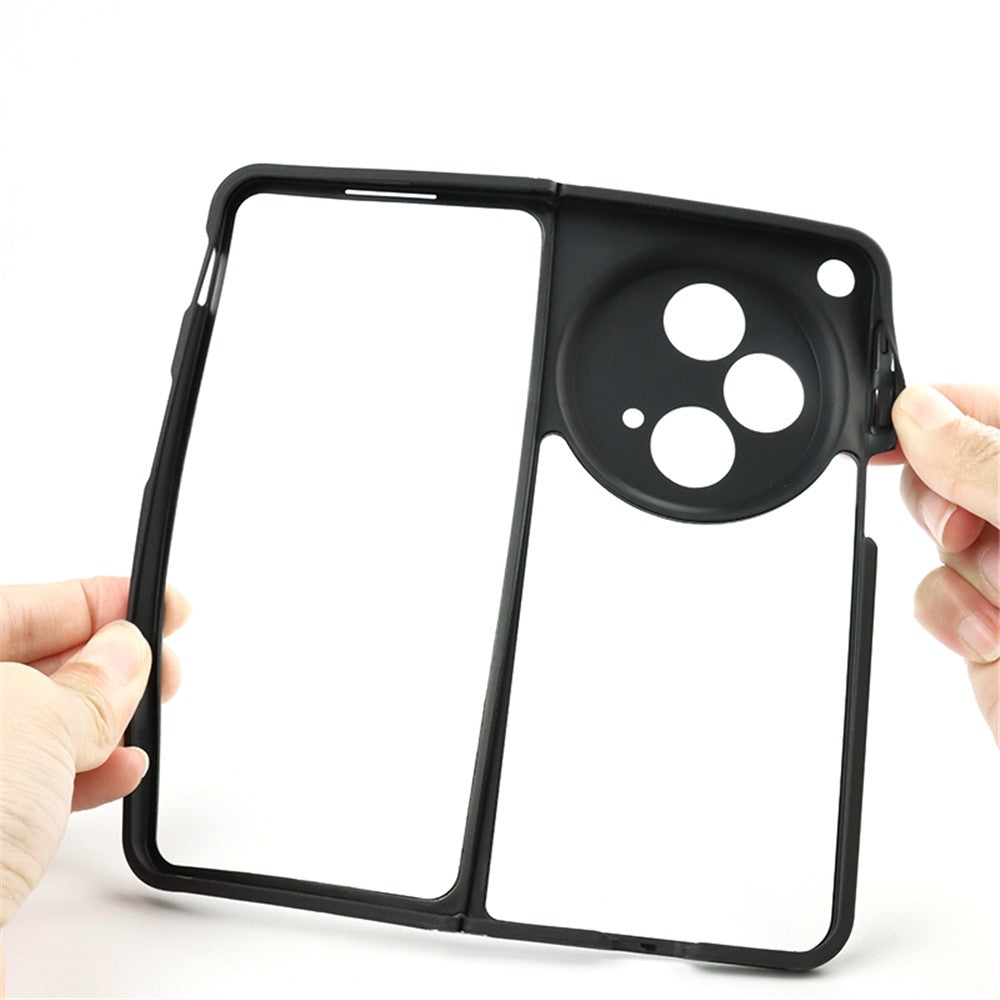 For Oppo Find N3 5G Slim-Fit TPU + PC Clear Phone Cover Dustproof Phone Shell Case