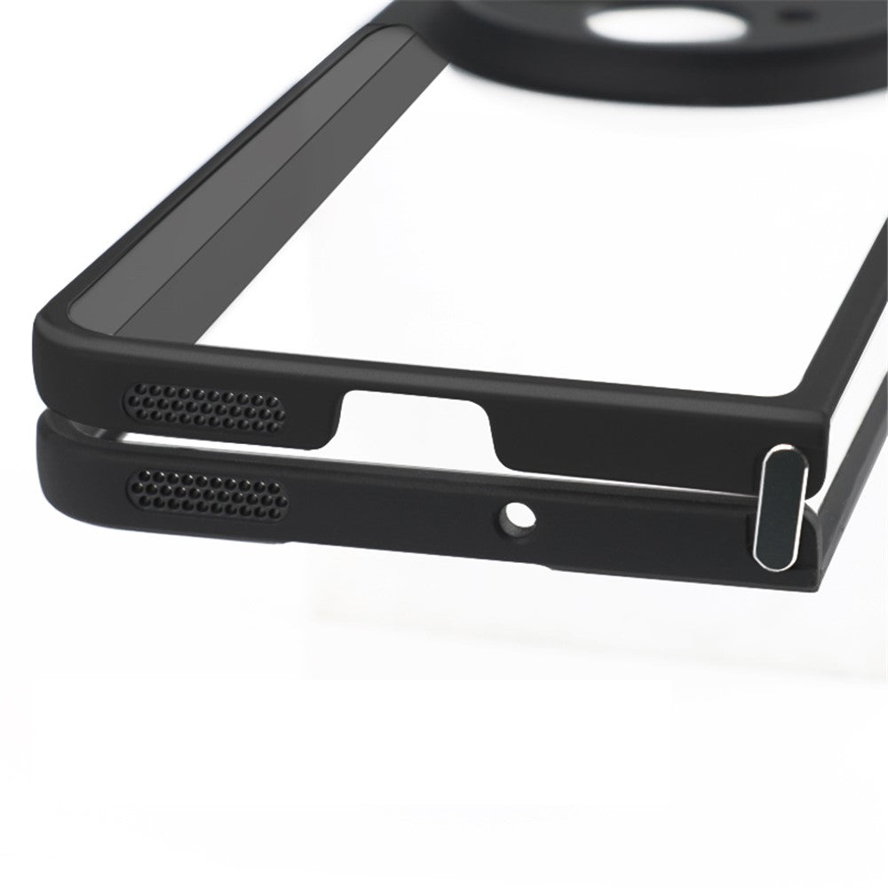 For Oppo Find N3 5G Slim-Fit TPU + PC Clear Phone Cover Dustproof Phone Shell Case
