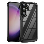 PC+TPU Phone Case for Samsung Galaxy S24+ Phone Cover with Anti-Drop Alloy Lens Frame