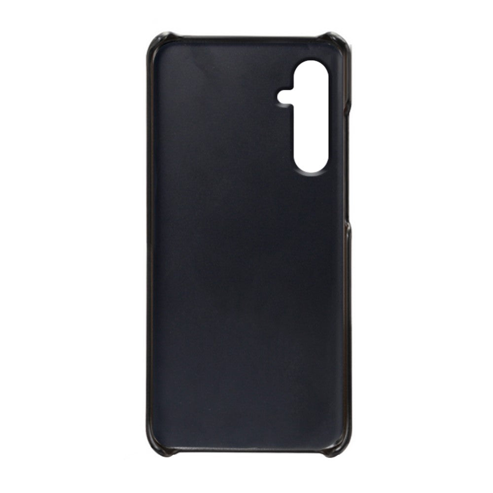 For Samsung Galaxy S23 FE Cover Dual Card Slots PU Leather + PC Phone Case