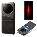 For Huawei Mate 60 RS Ultimate Case PU Leather Coated PC Phone Cover with 2 Card Slots