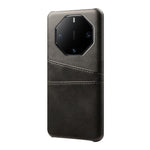 For Huawei Mate 60 RS Ultimate Case PU Leather Coated PC Phone Cover with 2 Card Slots