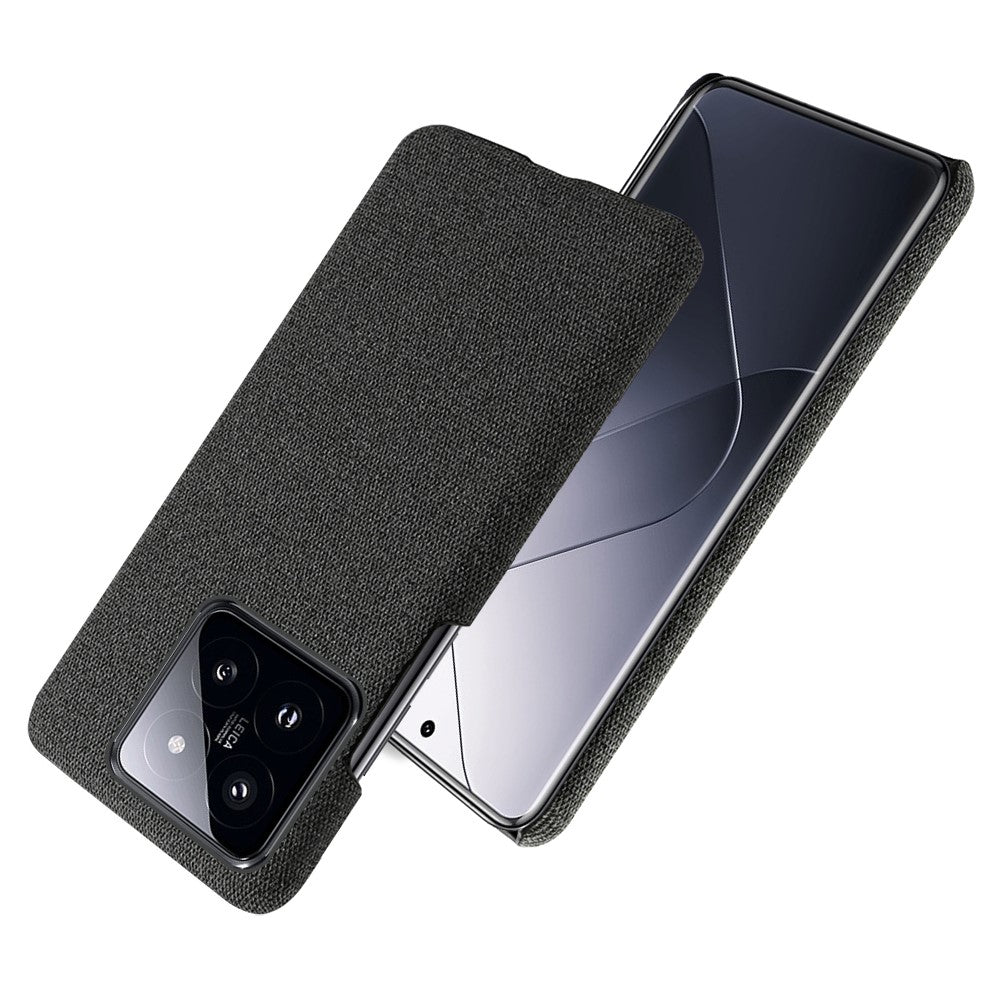 Slim Smartphone Cover for Xiaomi 14 Case Shockproof Cloth+PC Phone Shell