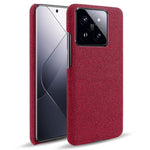 Slim Smartphone Cover for Xiaomi 14 Case Shockproof Cloth+PC Phone Shell