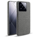 Slim Smartphone Cover for Xiaomi 14 Case Shockproof Cloth+PC Phone Shell