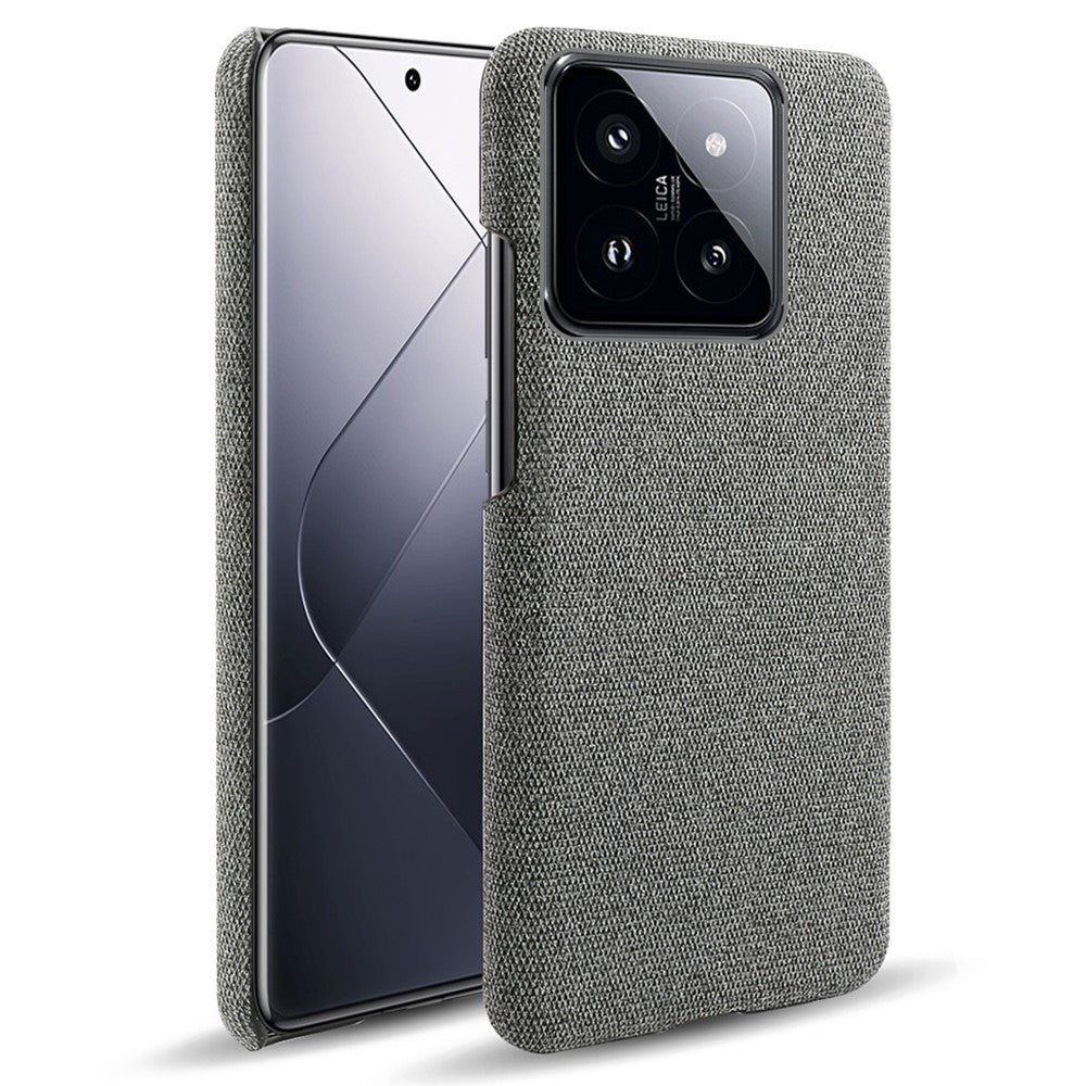 Slim Smartphone Cover for Xiaomi 14 Case Shockproof Cloth+PC Phone Shell