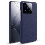 Slim Smartphone Cover for Xiaomi 14 Case Shockproof Cloth+PC Phone Shell