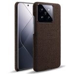 Slim Smartphone Cover for Xiaomi 14 Case Shockproof Cloth+PC Phone Shell