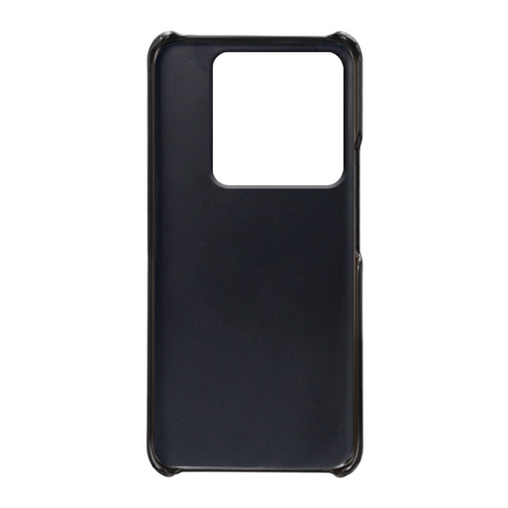 For Xiaomi 14 Case Dual Card Slots PU Leather Coated PC Protective Phone Cover