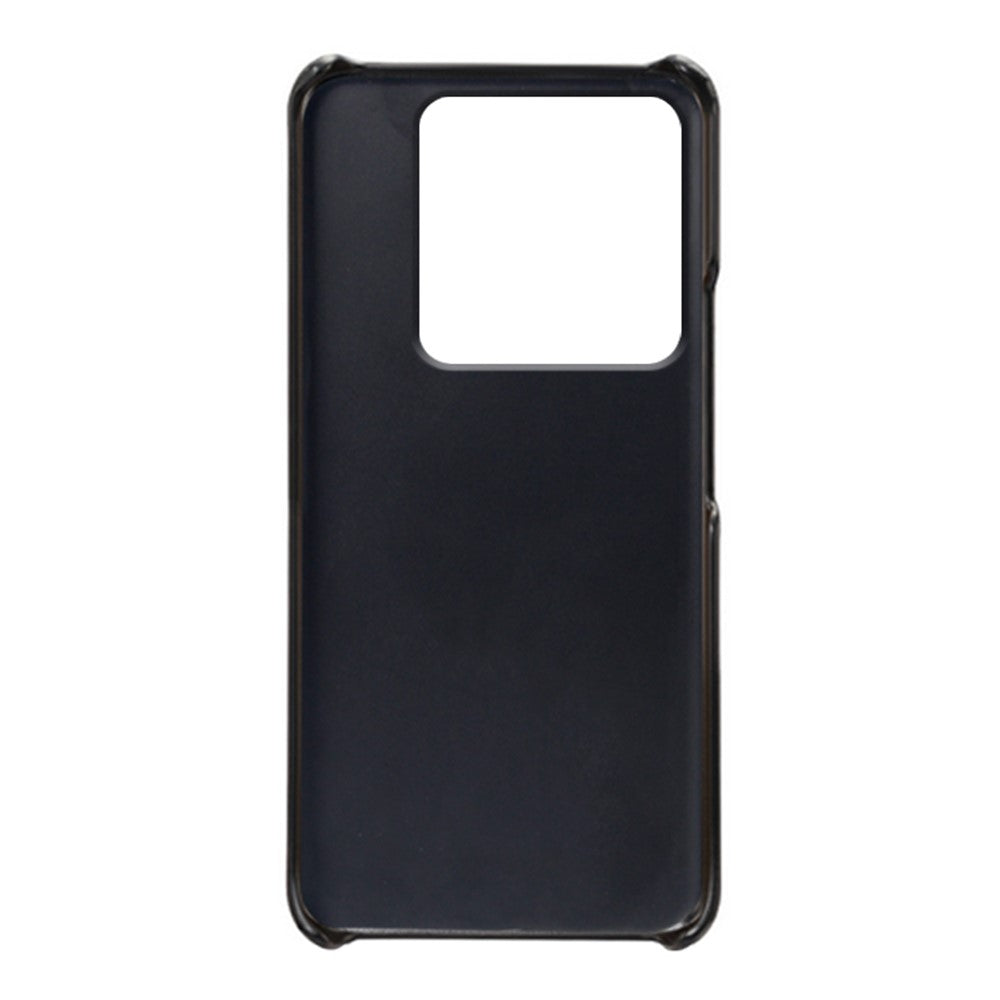 For Xiaomi 14 Pro Case Dual Card Slots PU Leather+PC Anti-drop Phone Cover