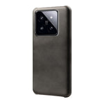 For Xiaomi 14 Case Calf Texture PU Leather + PC Phone Shockproof Cover