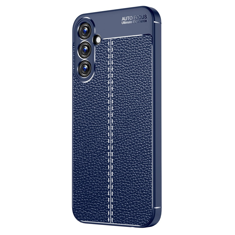 Slim Phone Case for Samsung Galaxy A15 4G Scratch-resistant Litchi Texture TPU Phone Cover