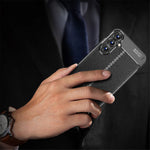 Slim Phone Case for Samsung Galaxy A15 4G Scratch-resistant Litchi Texture TPU Phone Cover