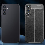 Slim Phone Case for Samsung Galaxy A15 4G Scratch-resistant Litchi Texture TPU Phone Cover