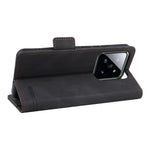 For Xiaomi 14 Pro Dustproof Cell Phone Shell Case PU Leather Wallet Hardware Decor Phone Cover