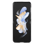 For Samsung Galaxy Z Flip5 5G Case Magnetic Phone Shell TPU+PU Leather Phone Cover with Strap