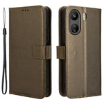For Xiaomi Redmi 13C / Poco C65 4G Case Diamond Texture Leather Wallet Phone Cover