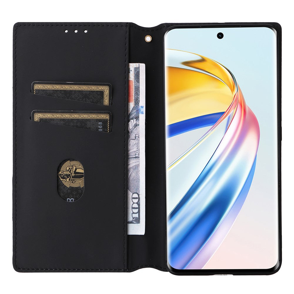 For Honor Magic6 Lite 5G / X9b 5G / X50 Case Magnetic Closing Leather Wallet Cell Phone Cover