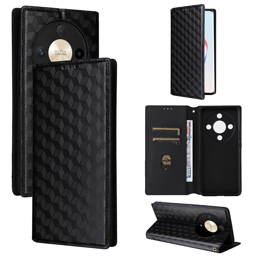 For Honor Magic6 Lite 5G / X9b 5G / X50 Case Magnetic Closing Leather Wallet Cell Phone Cover