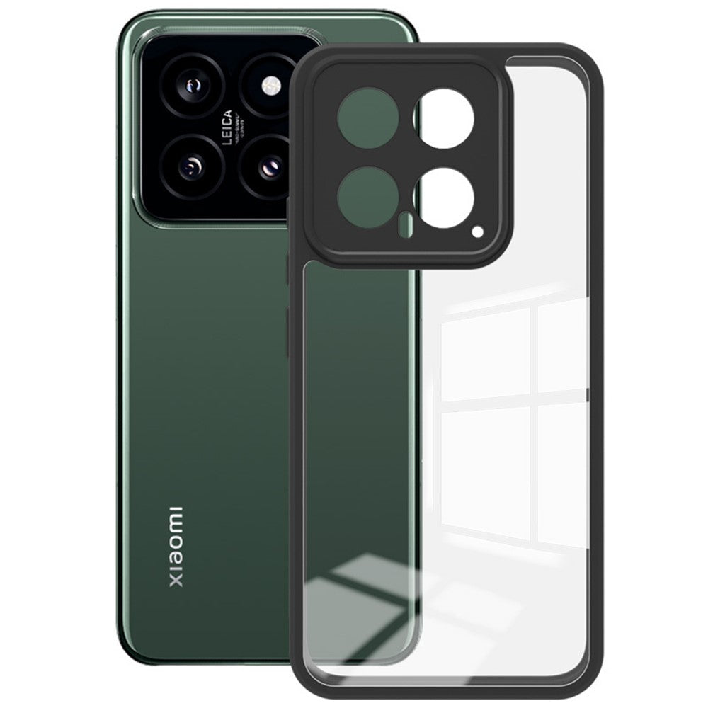 IMAK UX-9A Series for Xiaomi 14 Smartphone Case Shockproof TPU + PC Clear Phone Cover