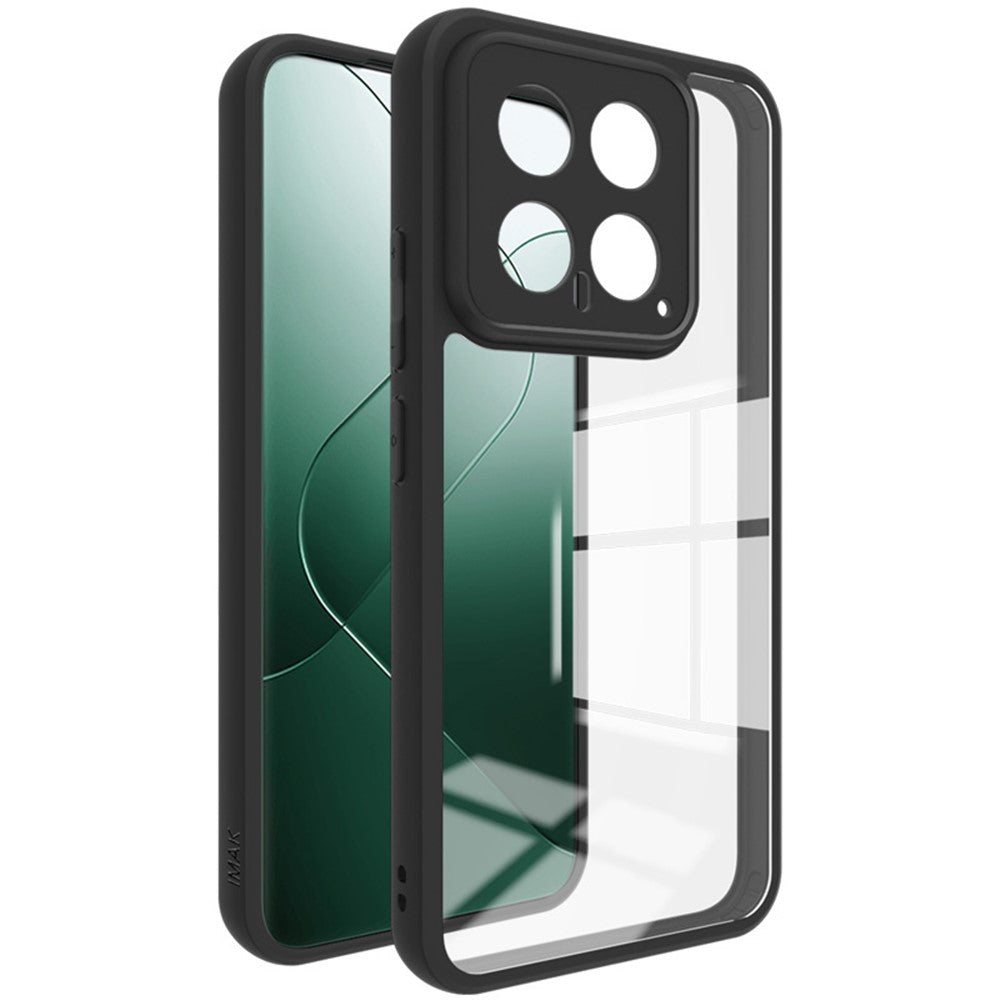 IMAK UX-9A Series for Xiaomi 14 Smartphone Case Shockproof TPU + PC Clear Phone Cover