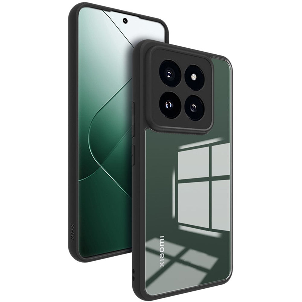 IMAK UX-9A Series for Xiaomi 14 Pro Cell Phone Case TPU + PC Anti-Scratch Clear Cell Phone Cover