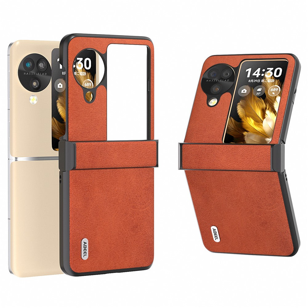 ABEEL För Oppo Find N3 Flip 5G Skal Slim Fit Skyddande mobilfodral