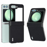 ABEEL For Samsung Galaxy Z Flip5 5G Luxury Phone Case PU Leather + Hard PC Cover