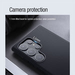 NILLKIN Frosted Shield Pro för Samsung Galaxy S24 Ultra Skal Magnetiskt PC+TPU Fallskyddande Mobilskydd