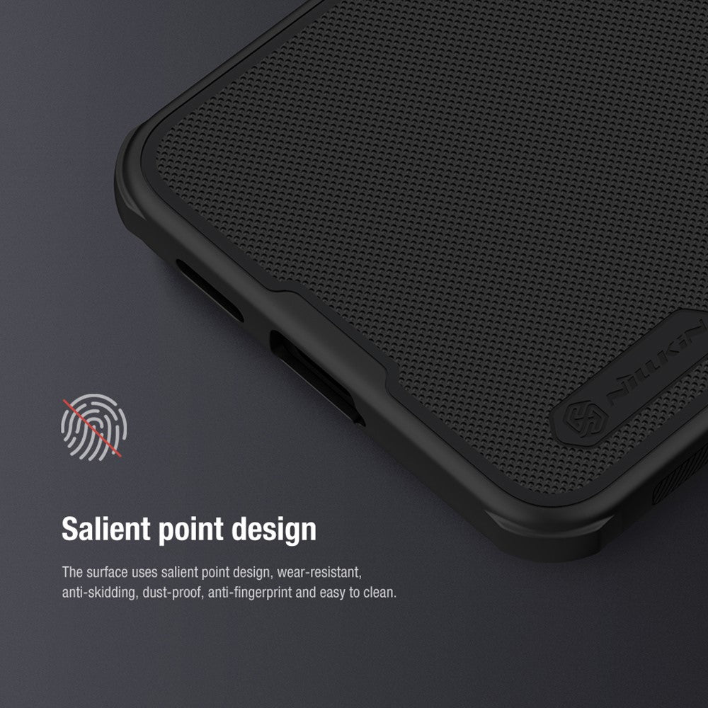 NILLKIN Super Frosted Shield Pro for Samsung Galaxy S24 Case PC+TPU Anti-drop Back Cover