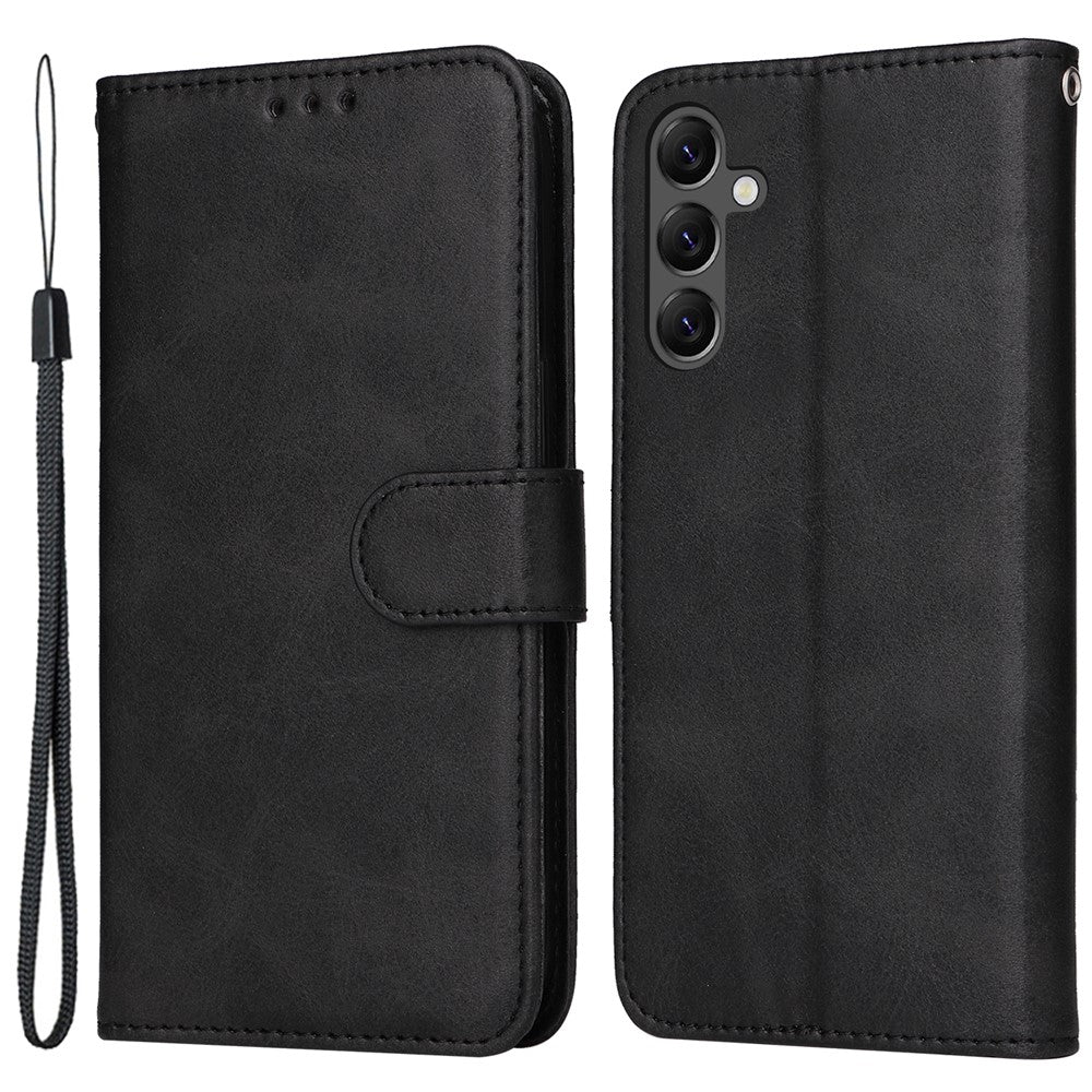 For Samsung Galaxy A25 5G (Global) (161.0 x 76.5 x 8.3mm) Case PU Leather Magnetic Closure Phone Cover
