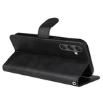 For Samsung Galaxy A25 5G (Global) (161.0 x 76.5 x 8.3mm) Case PU Leather Magnetic Closure Phone Cover