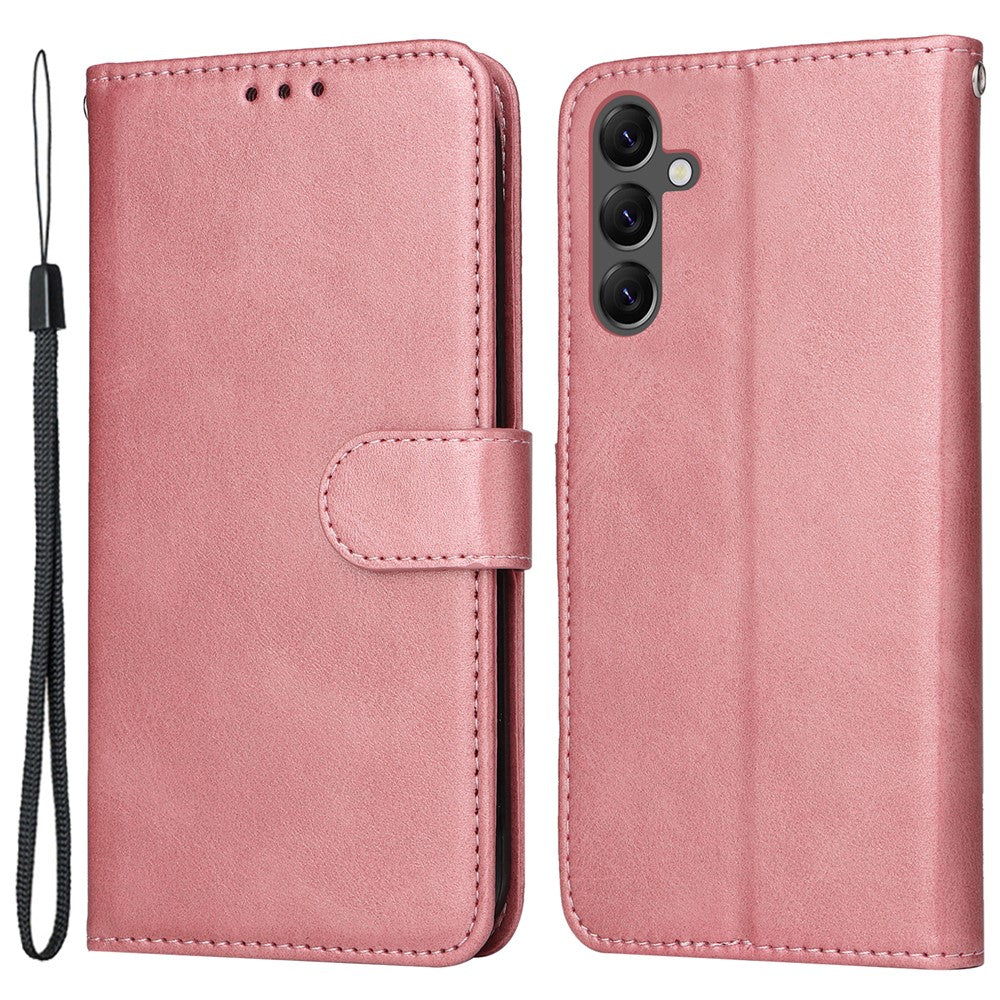 For Samsung Galaxy A25 5G (Global) (161.0 x 76.5 x 8.3mm) Case PU Leather Magnetic Closure Phone Cover