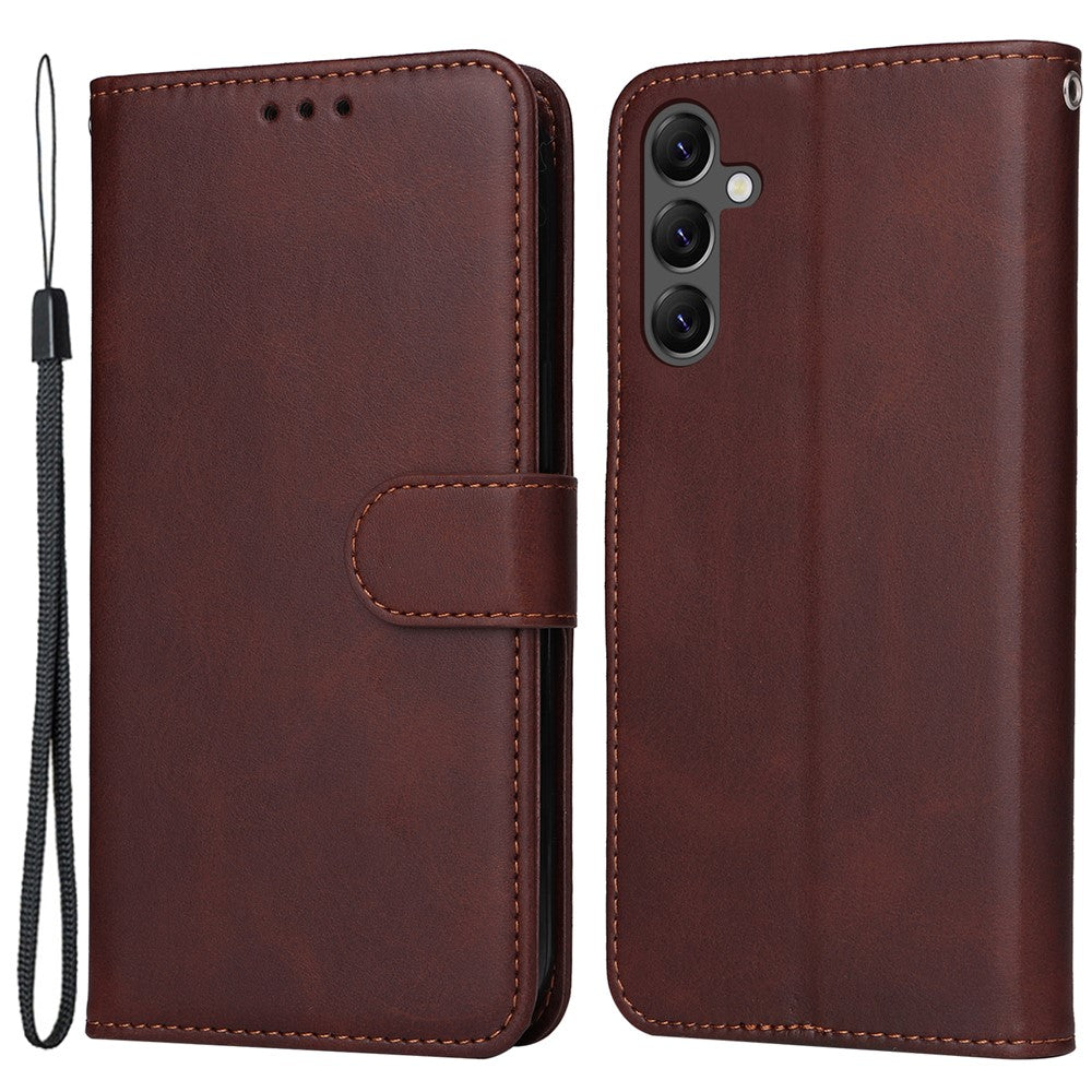 For Samsung Galaxy A25 5G (Global) (161.0 x 76.5 x 8.3mm) Case PU Leather Magnetic Closure Phone Cover