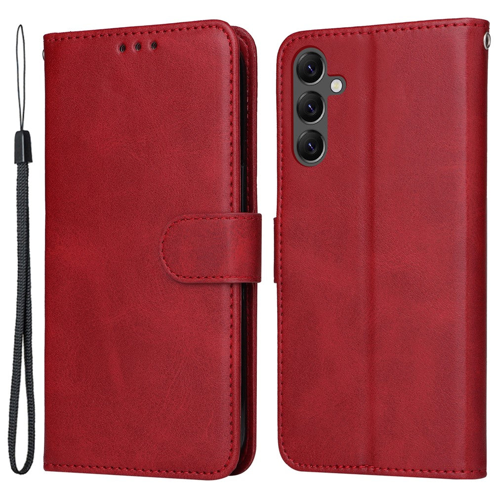 For Samsung Galaxy A25 5G (Global) (161.0 x 76.5 x 8.3mm) Case PU Leather Magnetic Closure Phone Cover