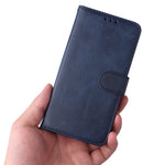 For Xiaomi 14 Case PU Leather Calf Texture Full Protection Phone Protector